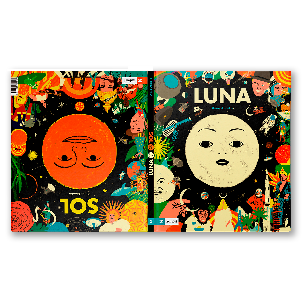 Cover of Luna y Sol by Ximo Abadía